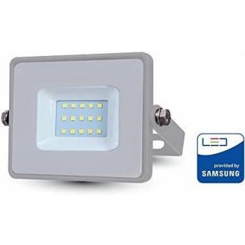 Faro LED 10W Samsung Grigio 4000K IP65