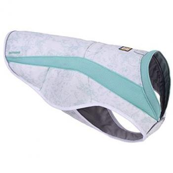 Chaqueta Rugosa Verde Swamp Cooler de Ruffwear para Mascotas