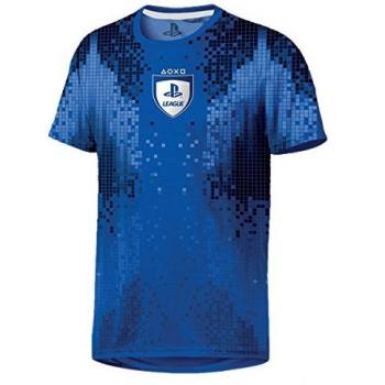 League of 8-Bit Heroes – PlayStation Blue XL T-Shirt