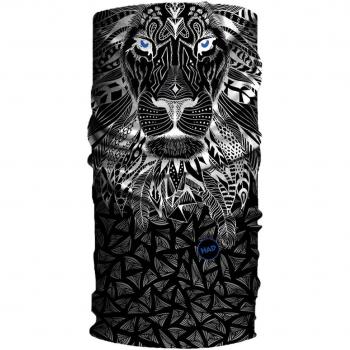 Clarence Multifunction Headwear HAD – noir/blanc, une seule taille