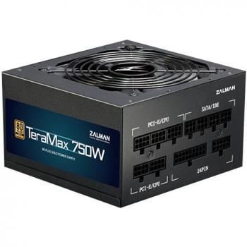 Zalman TerraMax 750 W 80 PLUS Gold Stromversorgung – Schwarz