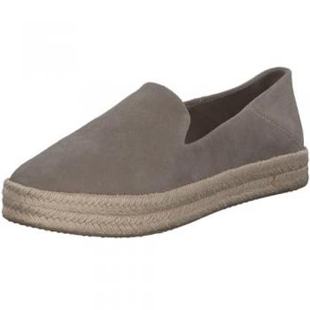 Damen TOMS Carolina Espadrille – 38,5, beige/braun Dune‑Suede