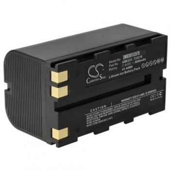 Leica Piper 200 Li-Ion Battery Replacement (vhbw, 5600mAh, 7.4V)