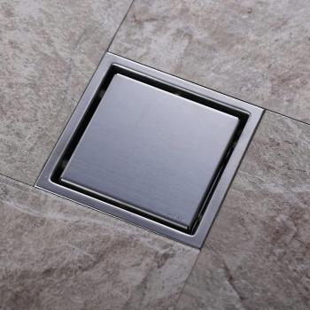 Drenaje de Piso 150x150 mm con Diseño de Cubierta Extraíble