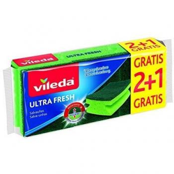 Vileda Salvaunghie Ultra Fresh 2+1 con Trattamento Antibatterico
