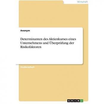 Determinanten des Aktienkurses eines Unternehmens und Überprüfung der Risikofaktoren