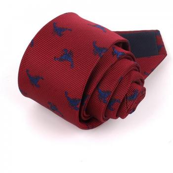 Corbata Divertida de Animales para Hombre, 6cm, Corbata de Poliéster Jacquard para Trajes de Negocios y Bodas