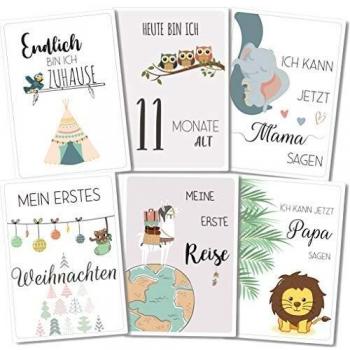 Familien‑Erinnerungs‑Karte 1. Jahr