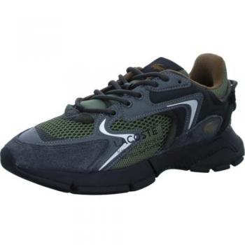 Lacoste L003 NEO Chaussures Urbaines Vert-Gray-Noir 42,5
