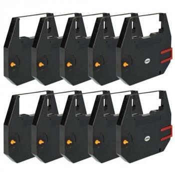 10x Black Carbon Ink Ribbon Cartridge for Nakajima S5200 MD, LC610, LC640 Dot Matrix Printers