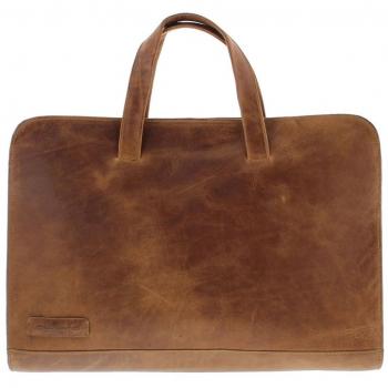 Plevier Simplicity Leder‑Aktenkoffer 44 cm – Laptop‑Kompatibel