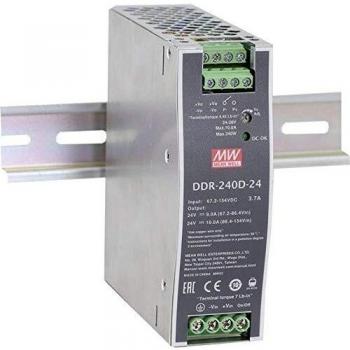 Mean Well DDR-240B-24 Hutschienen-DC/DC-Wandler 24 V/DC 10 A 240 W