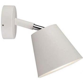 Foco de pared GU10 Nordlux, 12,2 x 13,4 x 18,5 cm, color blanco