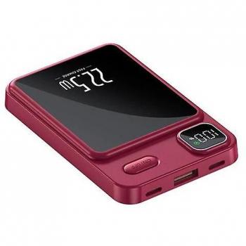 Cargador Inalámbrico Carrep 20000 mAh con Anillo Magnético