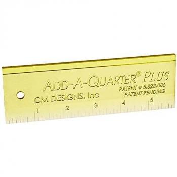 CM Designs 6 Cotton Add-A-Quarter Ruler