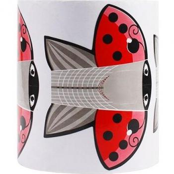100 Sheet Nail Art Guide Forms Butterfly Pattern