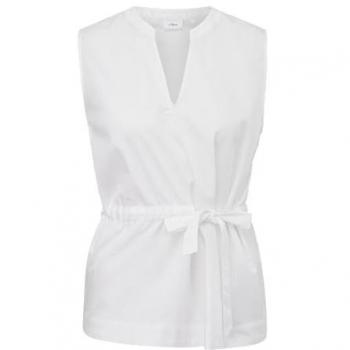 S.Oliver BLACK LABEL Bluse aus Popeline
