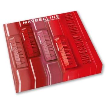 Pack 4 Encres à Lèvres Maybelline Red Hot