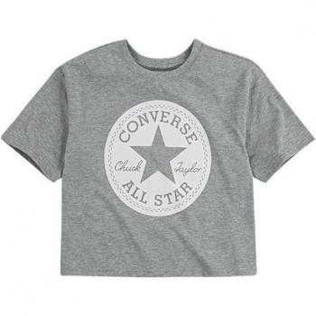 Converse Kurzarm-T-Shirt Chuck Patch Grau