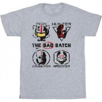 Camiseta de algodón para niñas Guerra de las Galaxias Bad Batch