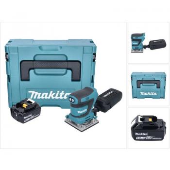 Ponceuse vibrante Makita DBO 484 18 V, 112 x 102 mm, 50 Ah