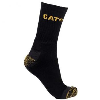Caterpillar Premium Cotton Men’s Black Work Socks