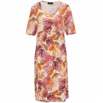 Robe en jersey stretch à motifs