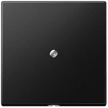 Placa de Salida de Cable LS Negro Mate