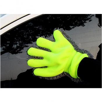 Single-Sided Chenille Car Wash Gloves