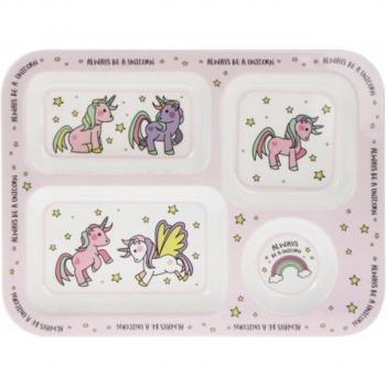 My Unicorn Play Tray – Pink/White – 30.5 x 23 cm