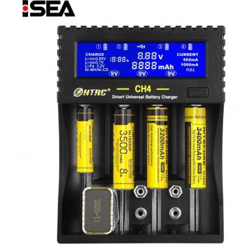 Multi-Function Smart Charger for Li-ion, Ni-MH, and Ni-CD Batteries