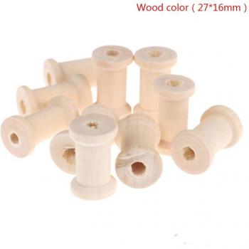 10 Bobines Couture en Bois – Kit Polyvalent