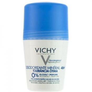 Vichy Roll On Desodorante Mineral 48H Tolerancia Óptima 50ml
