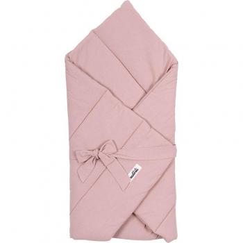 Housse de couette en coton rose lavée pour bébé Malomi Kids