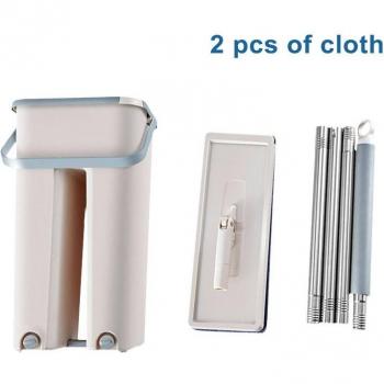Vadrouille à tampons lavables en microfibre