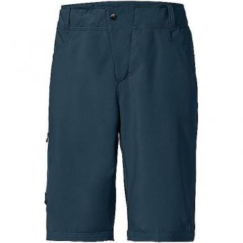 Pantalón Corto Ciclista Vaude Ledro Azul Hombre