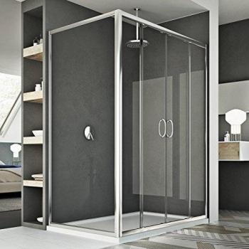 Cabine Douche 75x130 cm Modèle Replay Duo