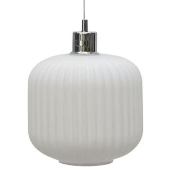 Bento Ribbed Glass EasyFit Pendant