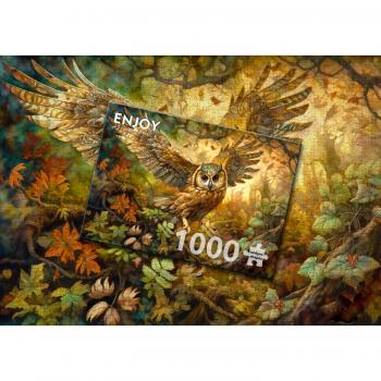 Enjoy Puzzle Der Weise aus dem Wald 1000 Teile Puzzle-Box