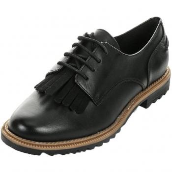 Clarks Griffin Mabel, Scarpe Basse Brogue Donna, Nero