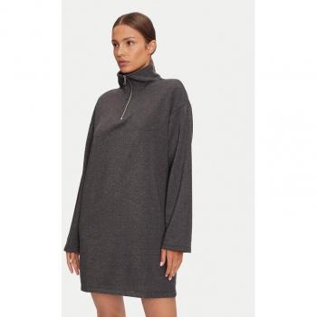 Pieces Mini-Kleid aus Sweatstoff