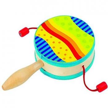 Tambour Mendiant Goki – Ø10 cm – Bois