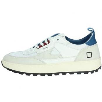 D.A.T.E. Men's White Trainers