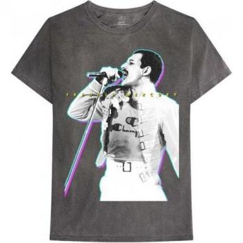 Freddie-Mercury-Einzigartiges-Unisex-Glitzert-Shirt
