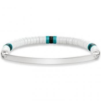 Ladies' Bracelet in Sterling Silver from Thomas Sabo, Length: 17.5 cm