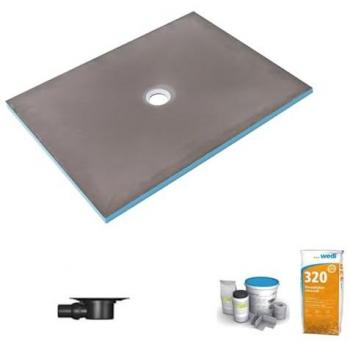 Wedi Fundo Primo 140 x 90 plato de ducha con pegamento incluido
