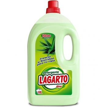 Lagarto Detergente Líquido para Lavadora Aloe Vera 40 lavados