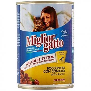 MigliorGatto Bocconcini coniglio 405 g