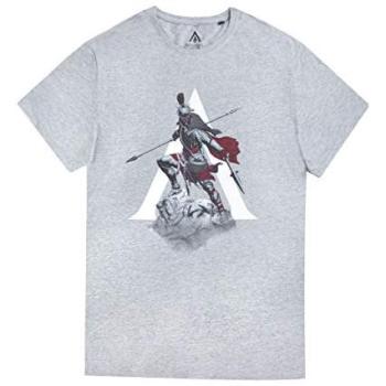Arcane: Assassin’s Creed Men’s Grey Short Sleeve Shirt – Size M