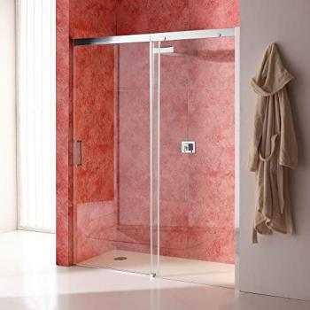 KIAMAMI VALENTINA Kristallglas-Duschtür 140 cm für Nische